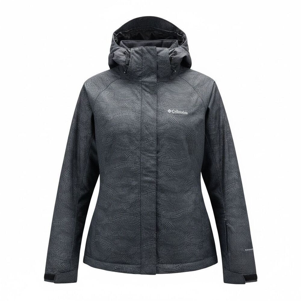Columbia Interchange Thermal Coil Hooded Jacket Women’s M Waterproof WL1010